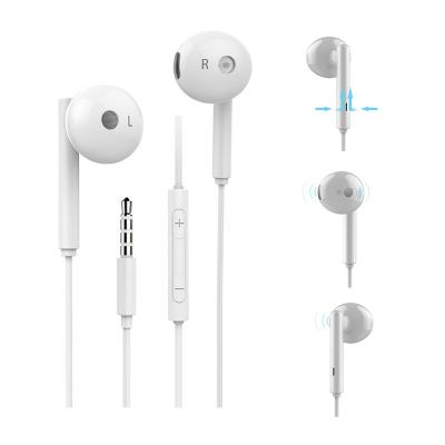 China wholesale AM115 In-Ear Noise Cancel Headset 3.5mm Stereo Plug With Mic In Ear Earphone Earphone For Huawei P9 P8 P6 for sale