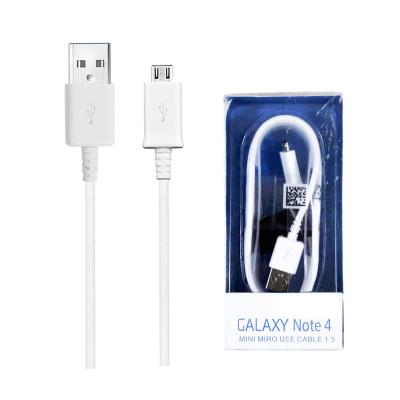 China MP3/MP4 Player USB Data Cable Charging Micro USB Cable White Color Cable For Android For Samsung for sale