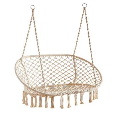 China Modern Extra Large Double Hanging Hammock Macrame Chair for sale