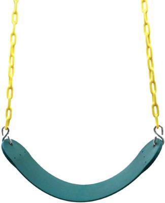 China Sports Toy Single 66inch Toy Swings Playground Swing Set Plastic Coated for sale