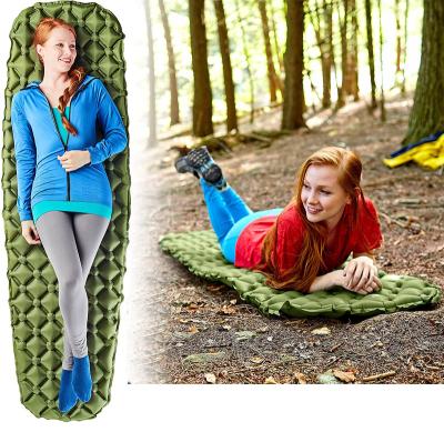 China Oxford Compact Bed And Ultralight Camping Air Sleep Mattress for sale