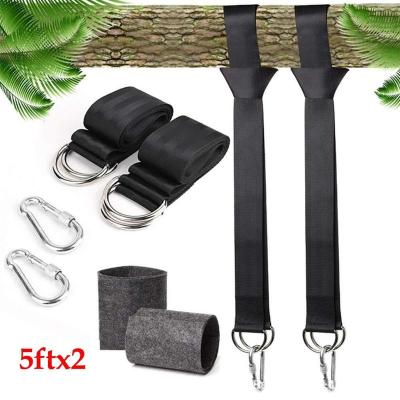 China Outdoor Furniture Two 6 Feet Shaft 2000LBS Adjustable Swing Straps Kit for sale