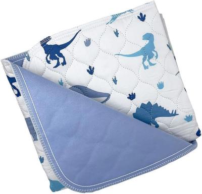 China Wholesale Custom Foldable Printed Reusable Bed Cushion Washable Incontinence Underpad for sale