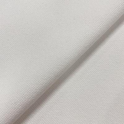 China Breathable High Quality White 300gsm Upholstery Fabric Cotton Like 100% Polyester Fabric For Heat Transfer for sale