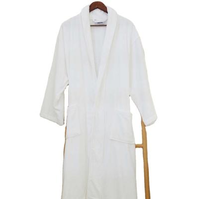 China Fashion Breathable Style Customized Thick Warm 100% Log Cotton Fabric Bathrobe For Men for sale