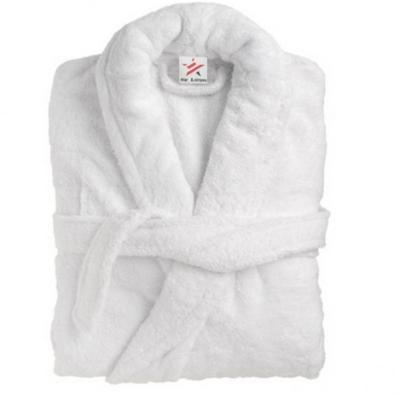 China Amazon Supplier Hotel QUICK DRY Long Robe and Homemade 100% Cotton Waffle Terry Velor White Bath Robe for sale