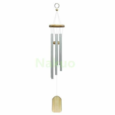 China Best Minimalist Decoration Studio Cafe Wind Chimes Home Spirits Rings Musical Bells Chimes with Wooden Pendulum for sale