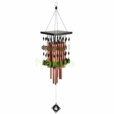 China 2022 Minimalist Nakuo Garden Decor Home Wind Bells Outdoor Metal Aluminum Tubes Memorial Wind Bells for sale