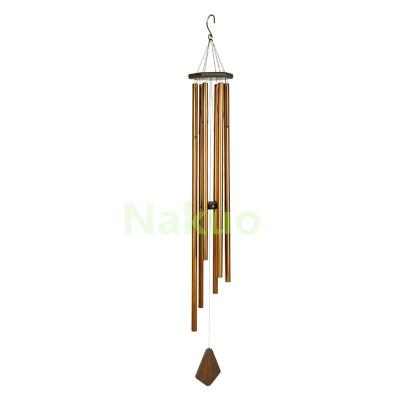 China 2022 New Minimalist Wind Chime Cast Iron Outdoor Metal Windchime Customized Garden Decoration Sympathy Wind Chimes for sale