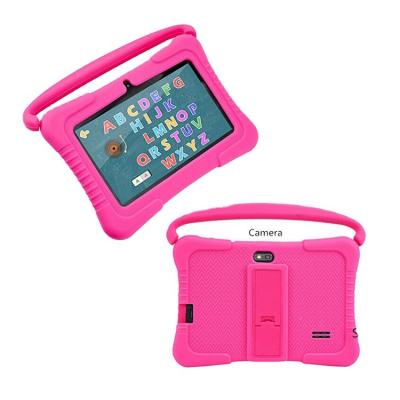 China Wholesale Shockproof Android 9 7 Inch 1024*600pixel 2 In 1 Education Tablet PC With Keyboard For Kids for sale