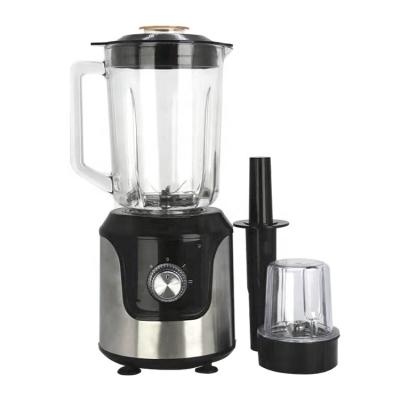 China Household Table Blender with Stainless Steel Body and 1.5l Glass Jar for sale