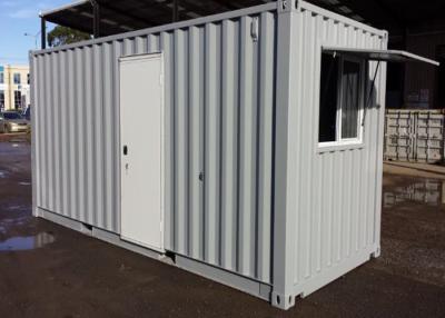 China Twenty Foot Modified Shipping Containers Waterproof With Push Pull Doors for sale