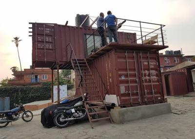 China O andar dois projeta cafetaria exterior o restaurante afastado alterado do contentor à venda