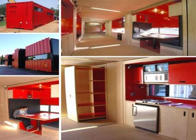 China 40 Feet Modified Shipping Containers With Stylish Small Home Spaces Prefabricated House for sale