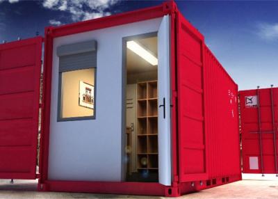 China De milieu het Leven Huizen van de Staalcontainer, 20 van het Containervoet Huis voor Dorms van Arbeiders Te koop