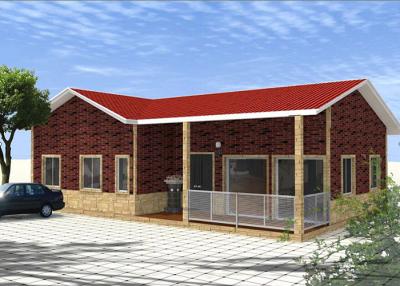 China Transportable Residential 2 Bedroom Modular Homes Prefab With ​Sandwich Panel for sale