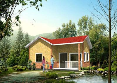 China Family Home Prefabricated Cottage / Bungalow Comfortable Resort For Holiday for sale