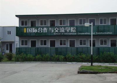 China Modern Commercial Prefab Buildings Polyurethene Panel , Prefab School Buildings for sale