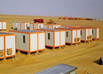 China Sandwich Panel Flat Pack Conex Box Prefab Container Homes with Bathroom for sale