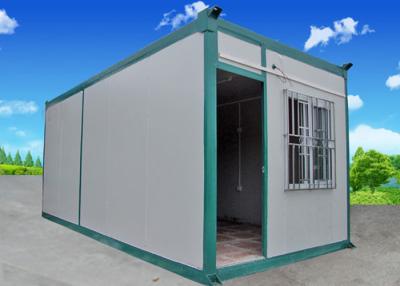 China Steel Frame 20ft Refugee Housing Unit With 75mm PU Sandwich Panel for sale