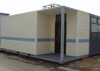 China Modified 20FT Container House , Flat Pack Modular Homes Steel Structure And Sandwich Panel for sale