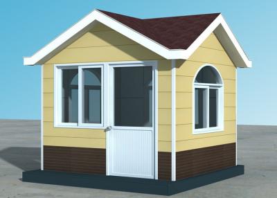 China 90mm Rock Wool Light Steel Frame Construction Homes Prefab Modular House Granny Unit for sale