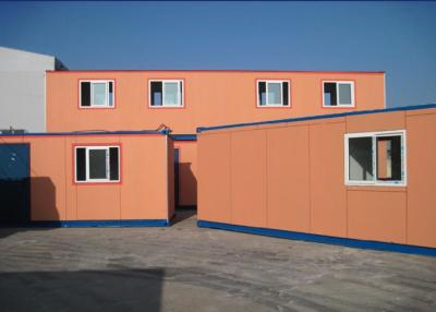 China Movable Temporary Storage Containers Flat Pack Light Steel Structure for sale