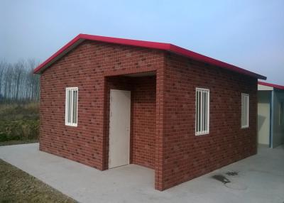 China Small Square Steel Prefab Bungalow Modular Buildings For Africa Comfortable for sale