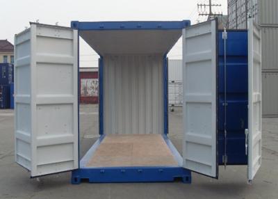 China Two Sides Open Modified Shipping Containers Movable Storage Containers For Working Space for sale