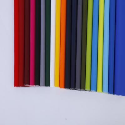 China Waterproof high quality 100% multiple color polyester chemical fiber fabric with waterproof wind proof for school uniform materials for sale