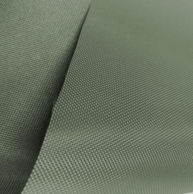 China Waterproof 100% Polyester Shrink-Resistant Oxford Fabric For Outdoor Plain Army Green 600D Fabric for sale