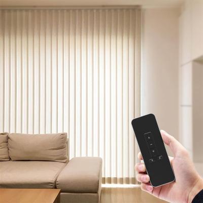 China Modern European Fashion Stylish Vertical Motorized Wireless Remote Control Curtain Motor for sale