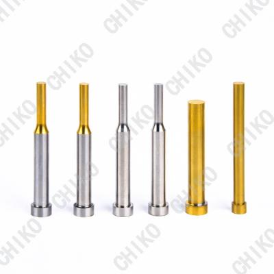 China Cr12Mov SKD11 Punches D2 59-61HRC Precision Mold Trimming Punch Pin MP 1.2379 Type Cr12Mov Parts Die Components for sale