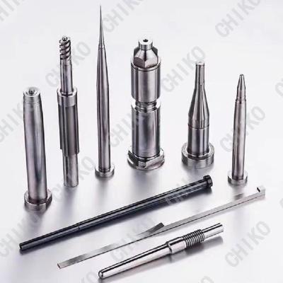 China Capsule Mold Medical Cosmetics Capsule Mold Accessories Pen Cavity Mold Insert Model Screw Thread Spindle Suction Nozzle Suction Head Core Te koop