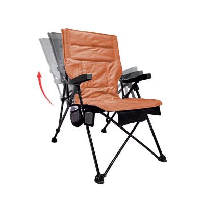 China Durable Oxford Cover Furniture Leisure Travel Folding Recliner Easy Carry Multifunctional Camping Chair for sale