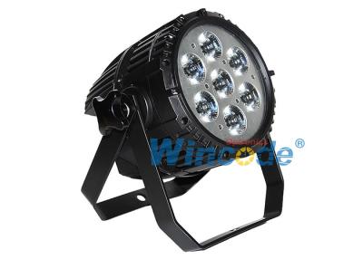 Κίνα Εξωτερικό Εμπορικό Εξωτερικό Φως 7 X 10w, Led Stage Wash Lighting RGBW 4 σε 1 προς πώληση