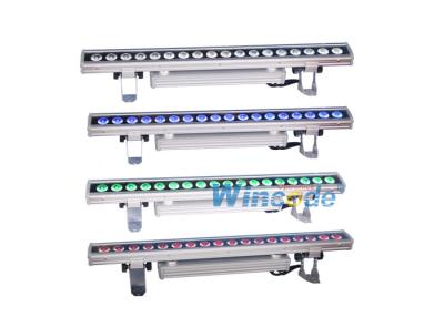 China DMX Led Wall Washer Lights Aluminum Body RGBAW 0 - 100% Dimming For Advertising Board for sale