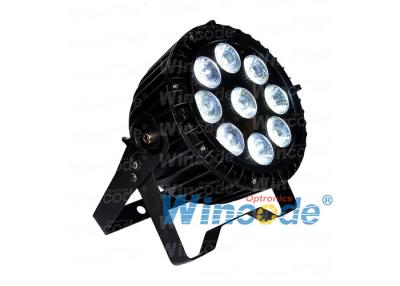 중국 LED Par 64 캔 방수 IP65, 9 * 10W LED Par 스테이지 라이트 RGBW 4 In1 판매용