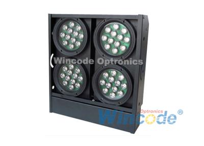 China High Brightness Stage Blinder Lights 4 Eyes RGBW 13 Channels Sound Control for sale