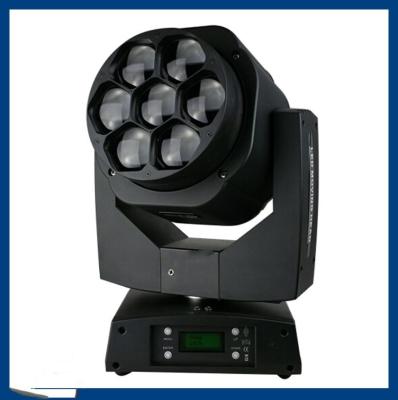 China 7 X15w Led Zoom Moving Head Beam Light Clay Paky Bee Eye For Home Party Disco for sale