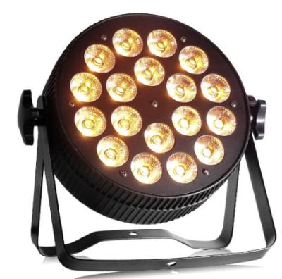Chine 18 LEDs extérieurs IP65 LED à faible parité, LED à parité plate avec contrôle DMX à vendre