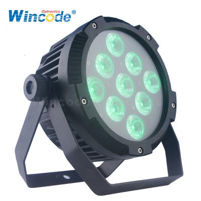 Chine 9*18W 6 en 1 couleur Lampes de scène alimentées par batterie pour les événements / mariages à vendre