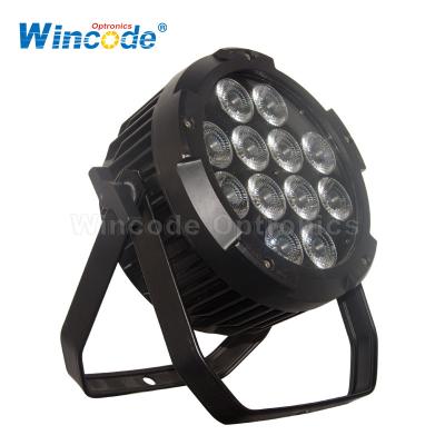 Cina Controllo APP wireless Batteria LED Uplight 12 * 18Watt impermeabile per palcoscenico esterno in vendita