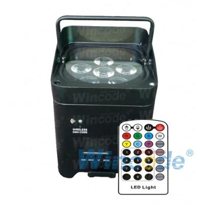 Chine 18W RGBAW UV 6 en 1 batterie sans fil à haute luminosité LED à vendre