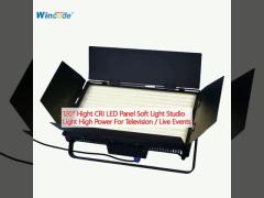 120° Hight CRI LED Panel Soft Light Studio Light High Power For Television / Live Events