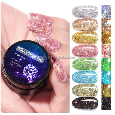 China Eco-Friendly Wholesale Gel Quick-Drying Fashion Nail Art UV UV Press On Paint Color Charms Wholesale Private Nail Polish for sale