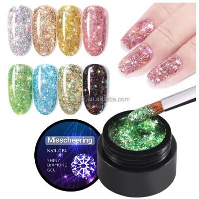 China Eco-Friendly Wholesale Nail Gel Quick-Drying Fashion UV Nail Art Press On Charms Wholesale Private Nail Polish Painting Color Newest for sale