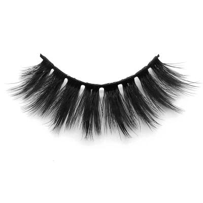 China New Products Chemical Fiber False Eyelashes Natural Soft Multilayer Natural Naked Eyelash Makeup Packing With Your Logo for sale