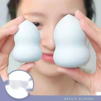 China 2021 Beauty Facial Sponge Beauty Makeup Sponge Dual Use Reusable Super Dry And Wet Do Not Eat Powder Soft Private Label for sale