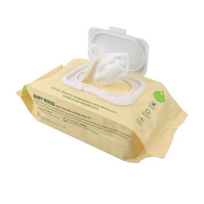 China Best Selling Custom Packing Power Cleaning Voucher Aloe Scent Tissue Paper Wet Disposable Wet Towel China Manufacturer for sale